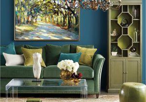 Green and Blue Living Room Living Rooms Pinterest