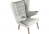 Grey Accent Chair with Ottoman Stilnovo Olsen Light Gray Accent Chair with Ottoman
