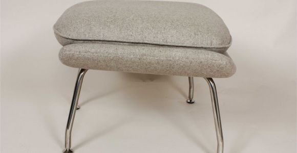 Grey Accent Chair with Ottoman Stilnovo Womb Gray Accent Chair with Ottoman