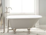 Grey Clawfoot Tub 54" Miya Cast Iron Clawfoot Tub Ball & Claw Feet