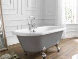 Grey Freestanding Bathtub April Skipton Double Ended Freestanding Bath In Dove Grey