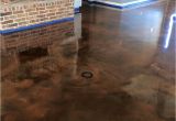 Grey Metallic Epoxy Floor Metallic Epoxy Flooring Lafayette La Concrete Design Pinterest