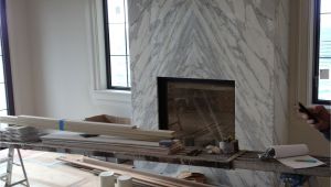Grey Quartz Fireplace Surround Contemporary Slab Stone Fireplace Calacutta Carrara Marble Book