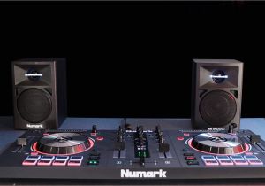 Guitar Center Dj Lights Amazon Com Numark N Wave 360 Powered Desktop Dj Monitor Speakers