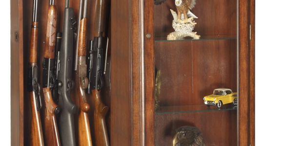 Gun Cabinets for Sale Amazon Inspirational Amazon Com American Furniture Classics 611 10 Gun Curio Slider