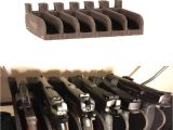 Gun Display Rack 6 Gun Safe Pistol Rack Holder Storage organizer Handgun Display