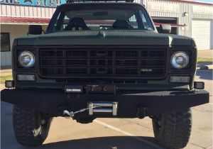 Gun Rack for Truck Roof 1978 Blazer with Custom Bumpers Rigid Ir Led Lights and Hyperspots