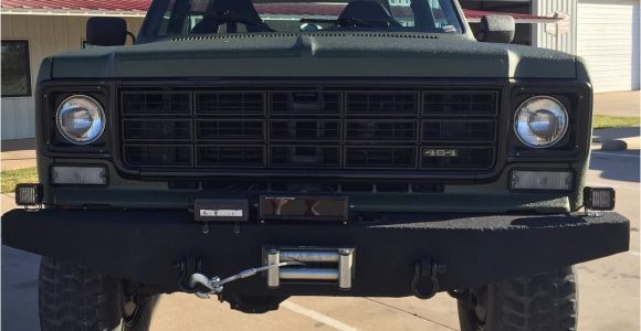 Gun Rack for Truck Roof 1978 Blazer with Custom Bumpers Rigid Ir Led Lights and Hyperspots