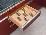 Hafele Spice Rack Drawer Insert Rev A Shelf 1 5 In H X 22 In W X 19 75 In D X Large Wood Spice