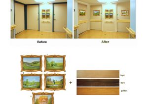 Half Light Door Door Disguise Kit Landscape 1 with Chair Rail Choice Long Term