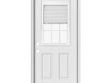 Half Light Door Reliabilt 2 Panel Insulating Core Blinds and Grilles Between the