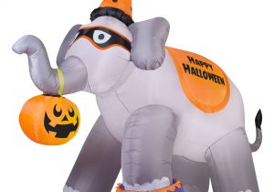 Halloween Inflatable Yard Decorations Walmart Gemmy Airblown Inflatable 9 X 11 Giant Elephant Halloween