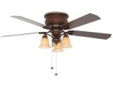 Hampton Bay Ceiling Fan Light Bulb Replacement Hampton Bay San Lucas 56 In Indoor Outdoor Natural Iron Ceiling Fan