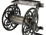 Hampton Bay Decorative Hose Stand Liberty Garden Decorative Steel Hose Reel 708 the Home Depot