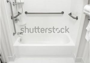 Handicap Bathtub Grab Bars Handicapped Disabled Access Bathroom Bathtub Grab Stock