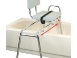Handicap Bathtub Transfer Bench Sliding Shower Bath Transfer Bench Chair W Padded Swivel