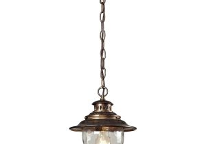 Hanging Lamps Lowes Shop Westmore Lighting Farington 10 In Regal Bronze and Water Glass