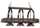 Hanging Pot Racks Home Depot Fascinating Larger Photo Oval Dutch Lighted Pot Rack Copper Timeless