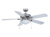 Harbor Breeze Light Bulbs Designers Choice Collection 52 In Polished Nickel Ceiling Fan