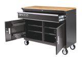 Harbor Freight Work Bench 46 In Mobile Storage Cabinet with Wood top