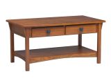Harden Furniture Price List Amazon Com Leick Furniture Mission Two Drawer Coffee Table Russet