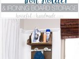 Hat Rack Target Store Diy Iron Holder with Ironing Board Storage Pinterest Ironing