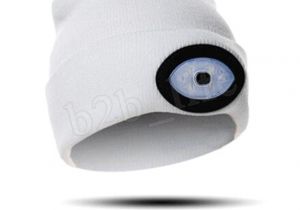 Hat with Light Built In Led Headlamp Beanie Cap Rechargeable Lighted Hat with Led Head