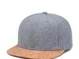 Hat with Lights In Brim 2018 Cork the Brim Men Women New Arrival Unisex Wool Suiting Light