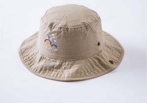 Hat with Lights In Brim 2018 Kids Fedora Sun top Hats Baby Caps Brim Khaki Princess for