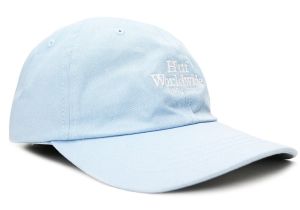 Hat with Lights In Brim Huf Worldwide Uv Curved Brim Hat Light Blue Nexus Clothing