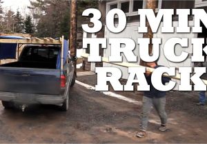 Hauler Removable Truck Rack How to Make A Truck Rack In 30 Minutes or Less Youtube