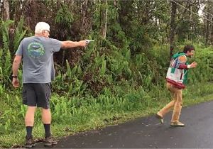Hawaiian Gun Rack Australia Hawaiian Man Pulls Gun On Neighbor who Went to Check On Lava