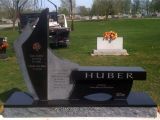 Headstone Bench Huber Bench Contemporary Design Headstone In Granite tombstones In