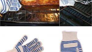Heat Resistant Oven Rack Guards Heat Proof Resistant Cooking Kitchen Oven Mitt Glove for 540f Hot