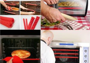 Heat Resistant Oven Rack Guards Microwave Oven Heat Resistant Strip Kitchen Baking tools Silicone
