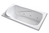 Heated Bathtubs with Jets Carver Tubs at7136 Hygienic Aqua Massage 12 Jet
