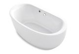 Heated Freestanding Bathtub Kohler Canada K 6369 W1 Sunstruck 66" X 36" Oval