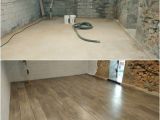 Heated Hardwood Floor Diy Basement Refinished with Concrete Wood Ardmore Pa Rustic Concrete