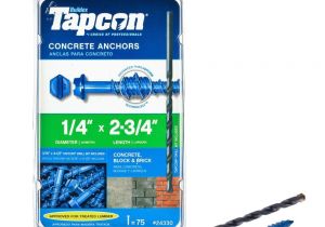 Heavy Duty Concrete Floor Anchors Anchors Fasteners the Home Depot