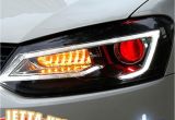 Hid Lights for Cars Led Headlights for Vw Polo 2011 2016 Led Car Lights Angel Eyes Xenon