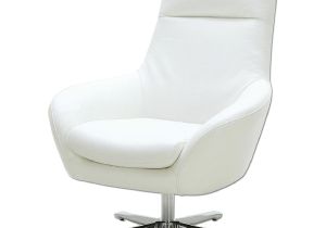 High Back Swivel Accent Chair Modern Style Swivel Accent Chair In White Premium Full