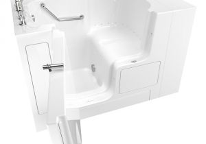 Home Depot Bathtubs and Showers American Standard Gelcoat Value Series 52 In X 30 In Left Hand