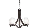 Home Depot Drum Light Artcraft 5 Light Oil Rubbed Bronze Chandelier Cli Acg007276 the