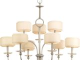 Home Depot Drum Light Progress Lighting ashbury Collection 9 Light Silver Ridge Chandelier