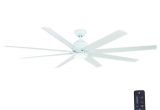 Home Depot Floor Fans Home Decorators Collection Kensgrove 72 In Led Indoor Outdoor White