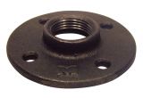 Home Depot Floor Fans In Store 1 In Black Malleable Iron Threaded Floor Flange 521 605hn the