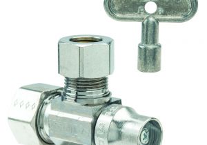 Home Depot Gas Fireplace Key Brasscraft 1 2 In Nom Compression Inlet X 1 2 In O D Compression