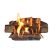Home Depot Gas Fireplace Logs Country Split Oak 24 In Vented Natural Gas Fireplace Logs Gas