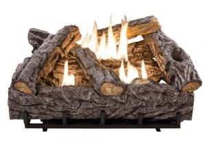 Home Depot Gas Fireplace Logs Emberglow 24 In Timber Creek Vent Free Dual Fuel Gas Log Set with