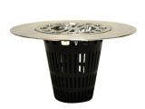 Home Depot Shower Drain Cover Danco Hair Catcher for Shower Drain In Chrome 10529 the Home Depot